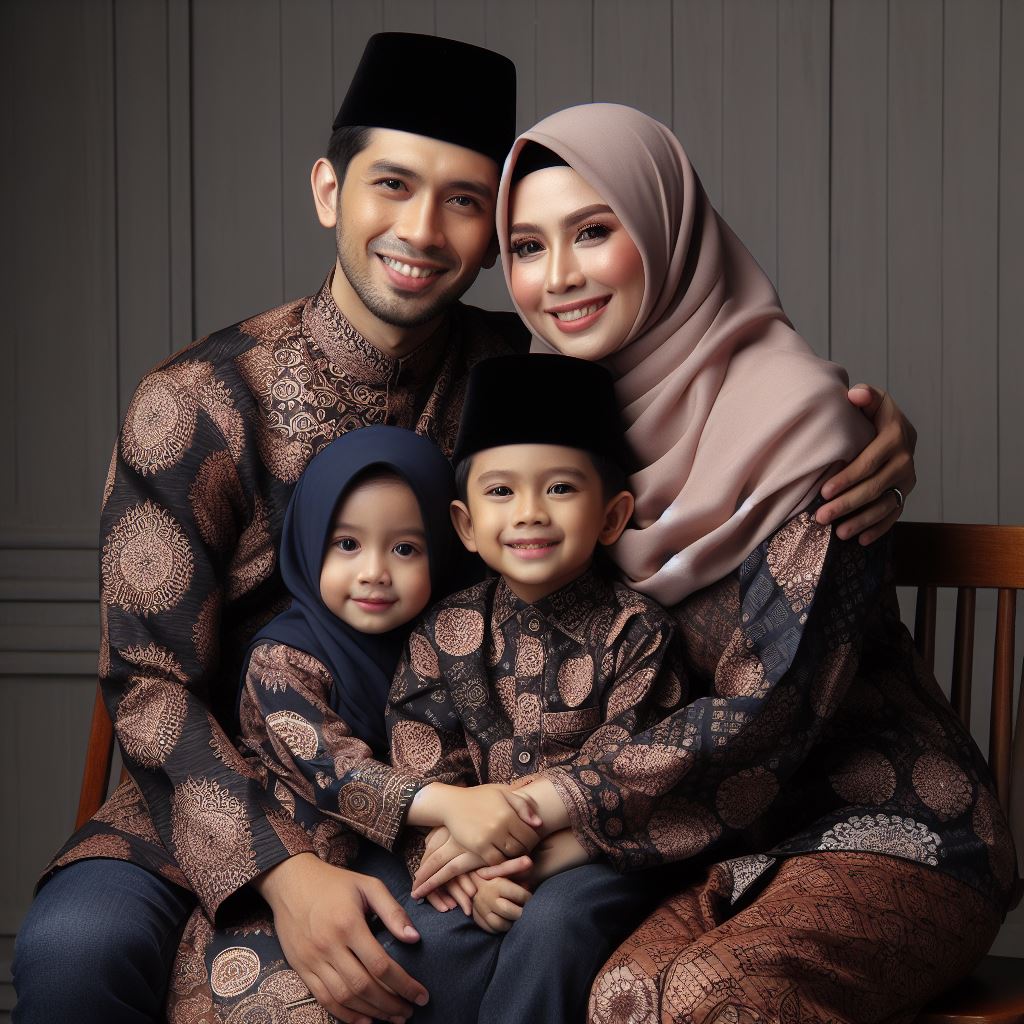 cara membuat foto keluarga dengan AI