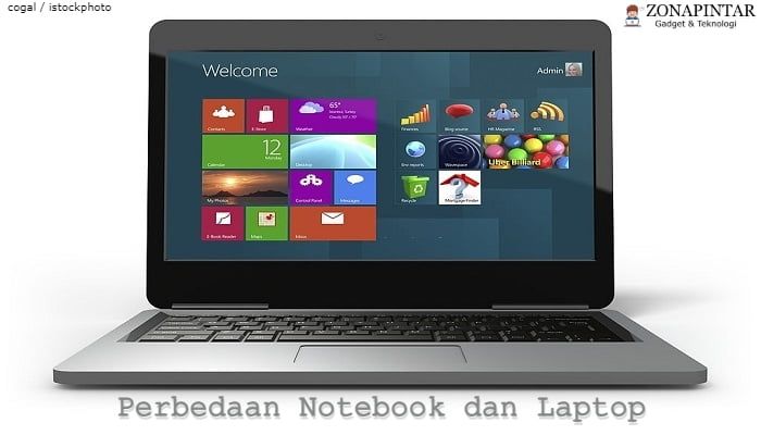 Perbedaan Notebook dan Laptop