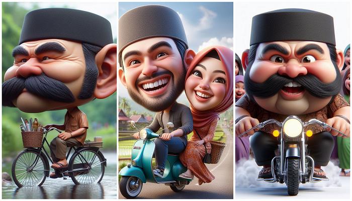 Membuat Karikatur Online